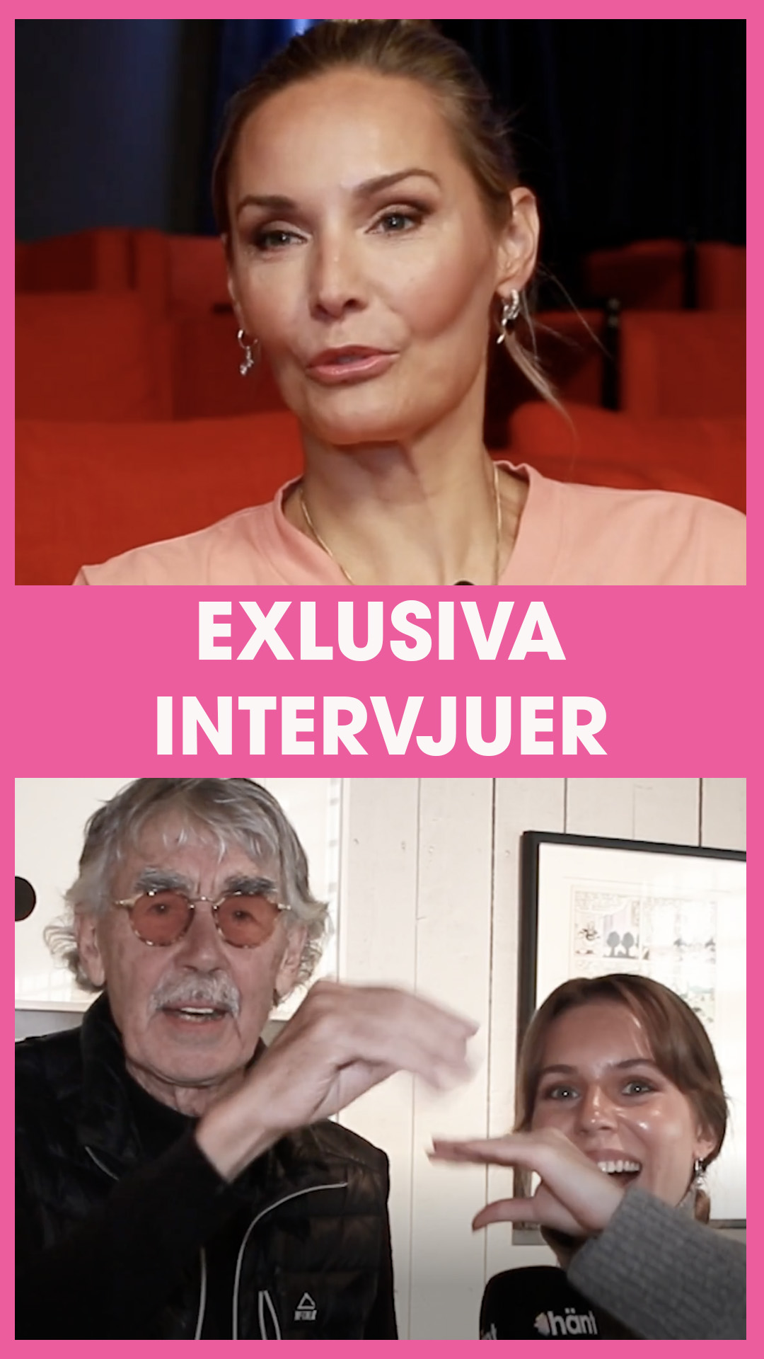 Exklusiva intervjuer